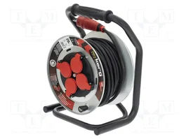 KERG Rallonge réseau H05RR-F 3G1,5mm² 20m à tambour