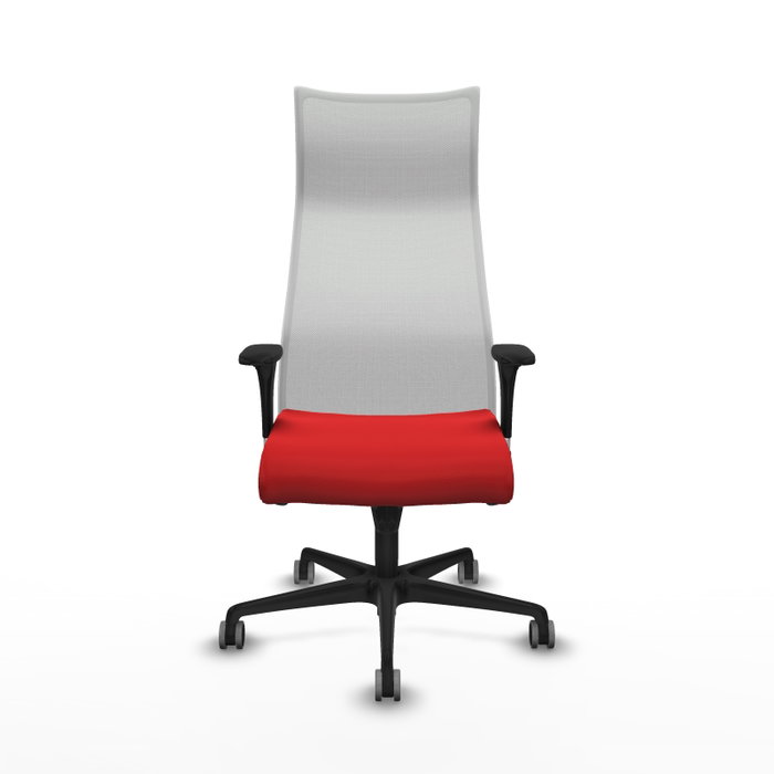 Piqueras Y Crespo Fauteuil de direction Albacete, Rouge et Blanc Piqueras Y Crespo Fauteuil de direction Albacete, Rouge et Blanc