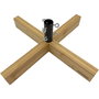 Krinner Nordic Support de sapin de Noël artificiel 2,5 m / 3 cm