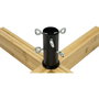 Krinner Nordic Support de sapin de Noël artificiel 2,5 m / 3 cm