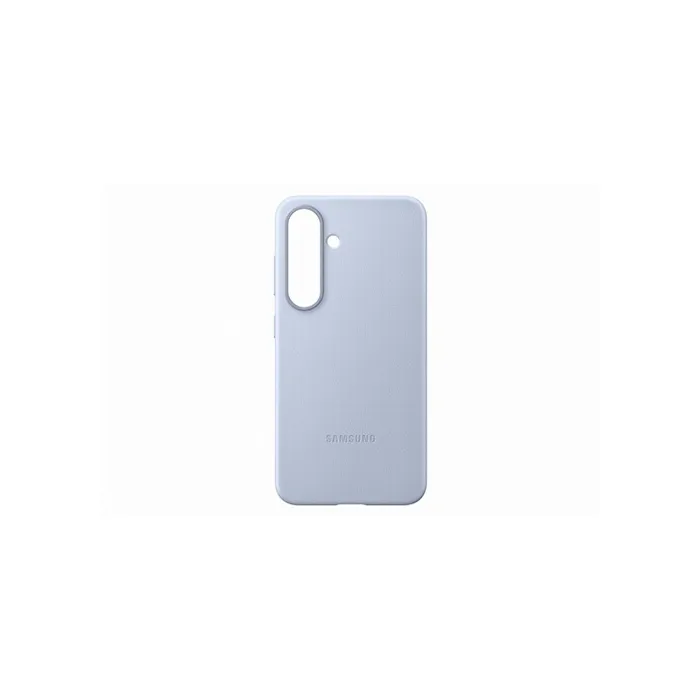 Samsung Coque rigide en cuir d'origine Kindsuit pour Galaxy S25, Bleu Clair, protection antichoc avec bordures surélevées, design ergonomique et écoresponsable