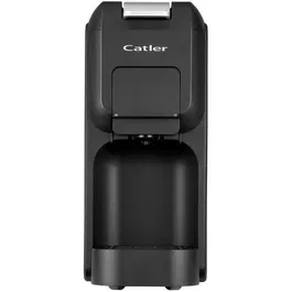 Catler ES 703 Porto B - Machine à café à dosettes 15 bars 1150 W, Réservoir 0.8 L Compatible Nespresso Tchibo Dolce Gusto, Design noir