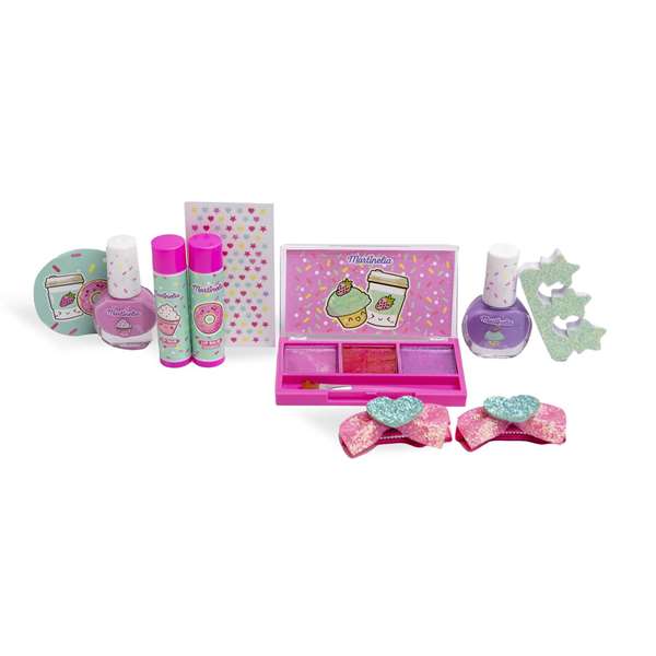 Martinelia - Set de beauté dans un sac à dos, set maquillage et trousse de toilette 40x31x26,5 cm, jouet pour enfant dès 3 ans Martinelia - Set de beauté dans un sac à dos, set maquillage et trousse de toilette 40x31x26,5 cm, jouet pour enfant dès 3 ans