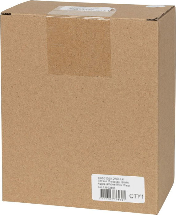 eSTUFF Titan Shield Protecteur d'écran en verre trempé 9H anti-éclats pour iPhone 14 Plus et iPhone 13 Pro Max, pack vrac de 25 pièces