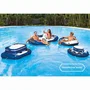 Intex Glacière Gonflable Flottante - 89 cm de Diamètre - Pour Piscine avec 5 Porte-Bouteilles et 2 Corbeilles Latérales - Capacité 30 Canettes
