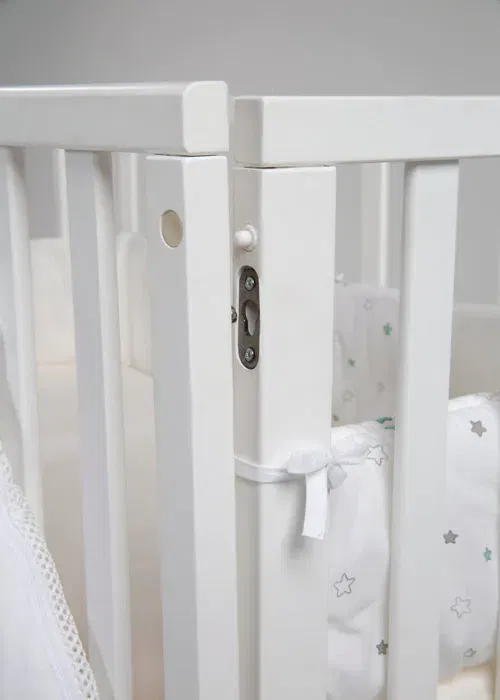 Roba Berceau cododo 3-en-1 Safe Asleep avec équipement Sternenzauber - Blanc