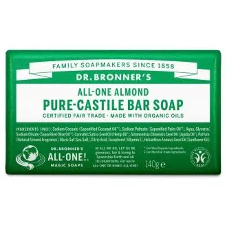 Savon Dr Bronner's 140 g Amandes Savon Dr Bronner's 140 g Amandes