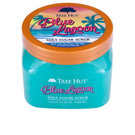 Tree Hut Gommage au Sucre Blue Lagoon Lagon Bleu Hydratant Corps aux Huiles Naturelles et Beurre de Karité 510g
