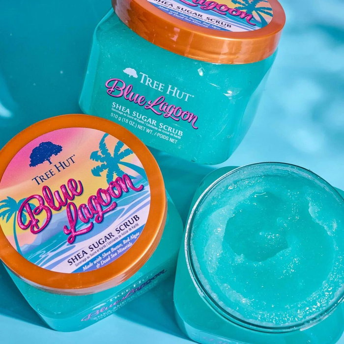 Tree Hut Gommage au sucre Blue Lagoon 510 g