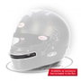 Bell HP77 (HANS) Intérieur Blanc Taille 58 FIA8860-2018-ABP