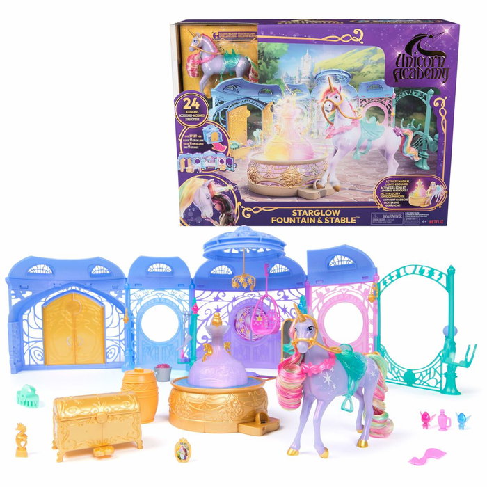 Spinmaster Playset Écurie Magique Wildstar - L'École des Licornes