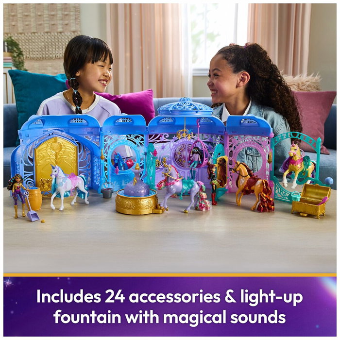 Spinmaster Playset Écurie Magique Wildstar - L'École des Licornes