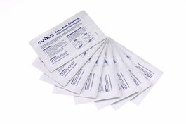 Evolis A5002 Kit de Nettoyage pour Imprimante à Cartes avec 50 Cartes de Nettoyage Pré-Humidifiées