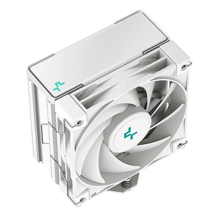 Deepcool Ventirad CPU AK400 Blanc, 4 Caloducs, TDP 220W, Ventilateur 120 mm PWM, Compatible avec les Boîtiers, Refroidissement Silencieux et Efficace, Réf. R-AK400-WHNNMN-G-1 Deepcool Ventirad CPU AK400 Blanc, 4 Caloducs, TDP 220W, Ventilateur 120 mm PWM, Compatible avec les Boîtiers, Refroidissement Silencieux et Efficace, Réf. R-AK400-WHNNMN-G-1