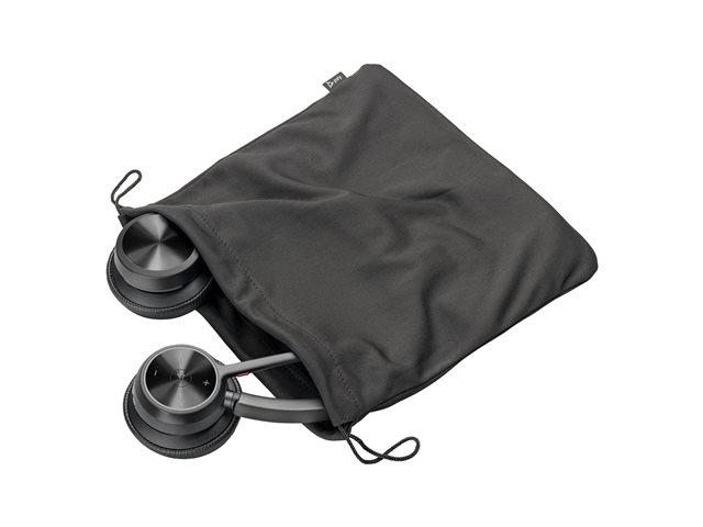 Poly Voyager 4320 Micro-casque sans fil Microsoft Teams Certifié avec dongle BT700 - Noir