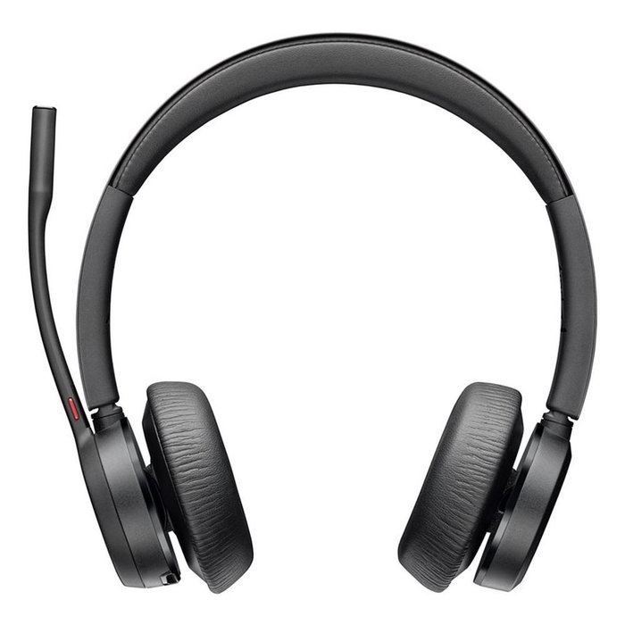 Poly Voyager 4320 Micro-casque sans fil Microsoft Teams Certifié avec dongle BT700 - Noir