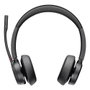 Poly Voyager 4320 Micro-casque sans fil Microsoft Teams Certifié avec dongle BT700 - Noir