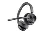 Poly Voyager 4320 Micro-casque sans fil Microsoft Teams Certifié avec dongle BT700 - Noir