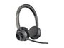 Poly Voyager 4320 Micro-casque sans fil Microsoft Teams Certifié avec dongle BT700 - Noir