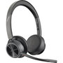 Poly Voyager 4320 Microsoft Teams Certifié USB-C avec dongle BT700 - Noir