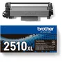 Brother TN2510XL - Toner noir haute capacité, compatible avec plusieurs imprimantes Brother, rendement 3000 pages