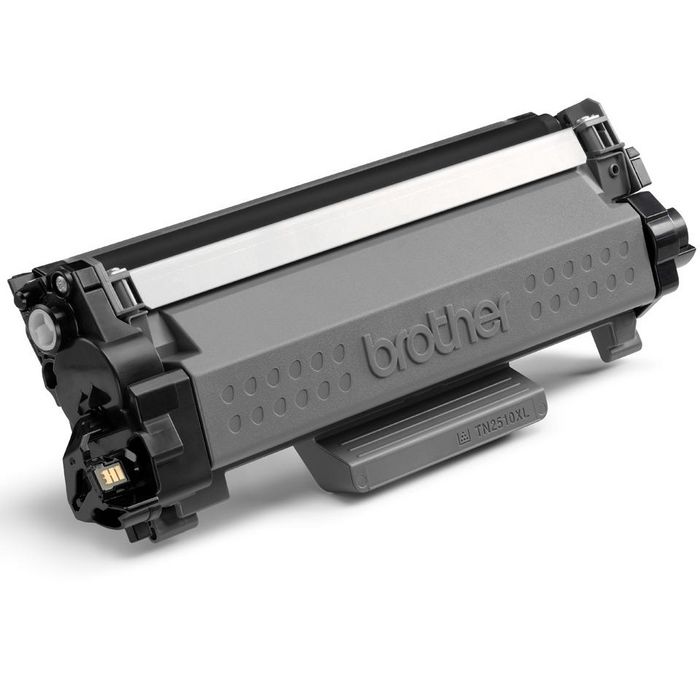 Brother TN2510XL Toner Noir Haute Capacité - Rendement Jusqu'à 3000 Pages - Compatible Avec Imprimantes Brother
