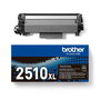 Brother TN2510XL Toner Noir Haute Capacité - Rendement Jusqu'à 3000 Pages - Compatible Avec Imprimantes Brother
