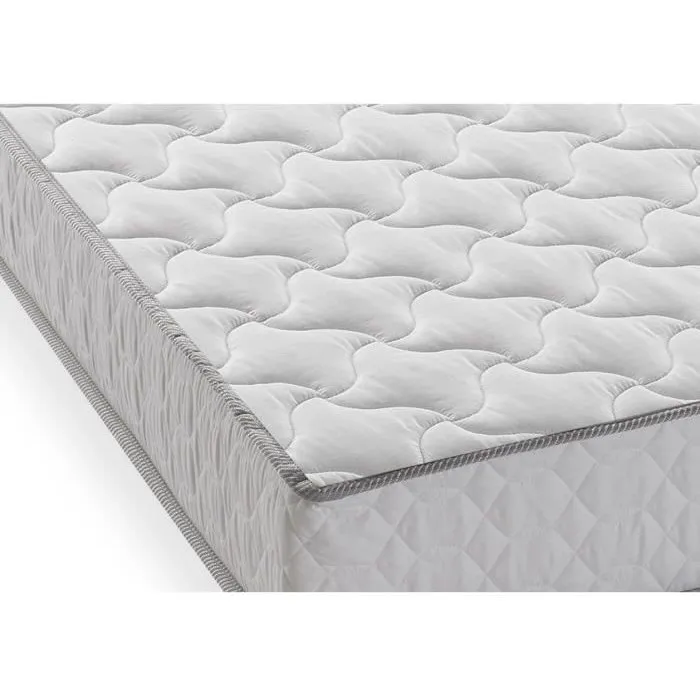 Deko Dream Matelas Kiva 90x190 cm, Mousse Polyuréthane Ferme 16 cm, 5 Zones de Confort, Densité 30 kg/m3, Livré Roulé
