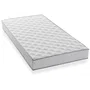 Deko Dream Matelas Kiva 90x190 cm, Mousse Polyuréthane Ferme 16 cm, 5 Zones de Confort, Densité 30 kg/m3, Livré Roulé