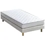 Deko Dream Matelas Kiva 90x190 cm, Mousse Polyuréthane Ferme 16 cm, 5 Zones de Confort, Densité 30 kg/m3, Livré Roulé