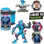 Moose Toys MR Beast LAB Mutators Figurine Panthere Iconique - Chambre de Mutation - Figurine Articulée 13 cm avec Expérience Créative - Rose et Bleu