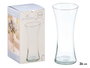 GIFTDECOR Vase en verre transparent à col étroit et ouverture large 26cm