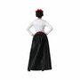 BigBuy Carnival Déguisement Squelette Mexicain Catrina Femme XXL