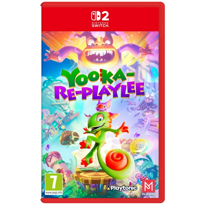 Just For Games Yooka-Replaylee - Jeu de plateforme/aventure pour Nintendo Switch 2 - Aventure colorée avec Yooka et Laylee Just For Games Yooka-Replaylee - Jeu de plateforme/aventure pour Nintendo Switch 2 - Aventure colorée avec Yooka et Laylee