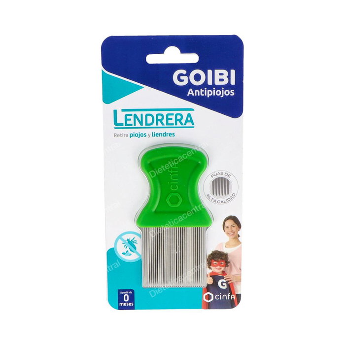 GOIBI Peigne Anti-poux Retira Lendrera GOIBI Peigne Anti-poux Retira Lendrera