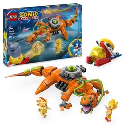 Lego Set de Construction Sonic the Hedgehog 77003 Super Shadow contre Biolizard avec Figurines Super Sonic et Lanceur de Sphère, 419 Pièces, Jeu pour Enfants dès 9 Ans
