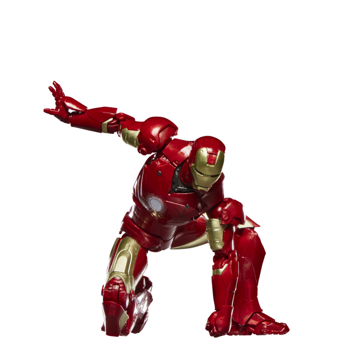Hasbro Marvel Legends Series Iron Man Mark III - Figurine 15cm avec accessoires et effets de propulsion, collection Marvel