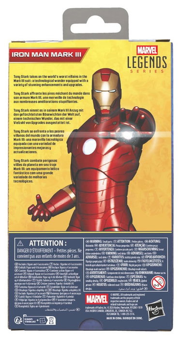 Hasbro Iron Man Mark III Marvel Legends Series 15 cm