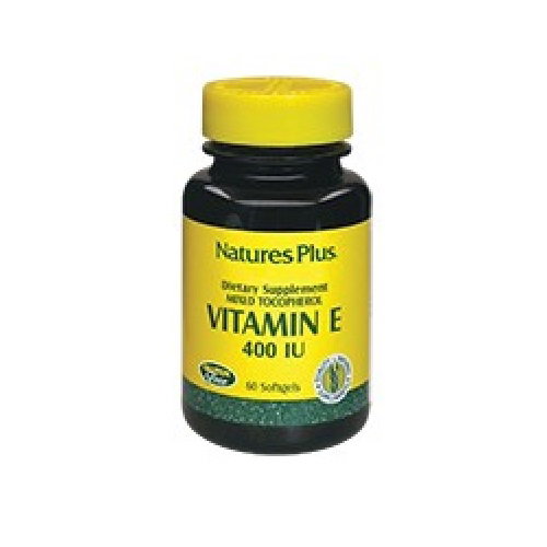 NATURES PLUS Vitamina E-400UI (mélange de tocoferols) 60 perles NATURES PLUS Vitamina E-400UI (mélange de tocoferols) 60 perles