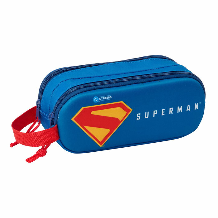 Fourre-tout Superman Bleu 21 x 8 x 6 cm