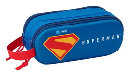 Safta Portatodo double 3D Superman 3D 21x8x6 cm, boite de rangement