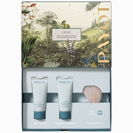 Payot - Coffret soin visage anti-âge avec crème de nuit, crème enrichie lissante et mini Gua Sha en pierre rose pour massage et lifting facial