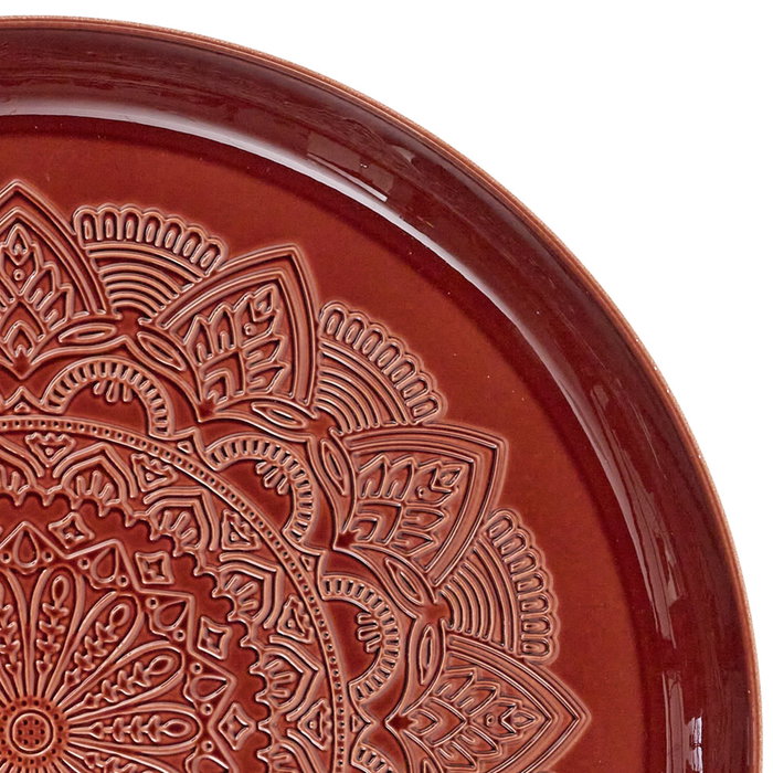 Home Deco Factory Bandeja Metal D.41,5 cm Mirage