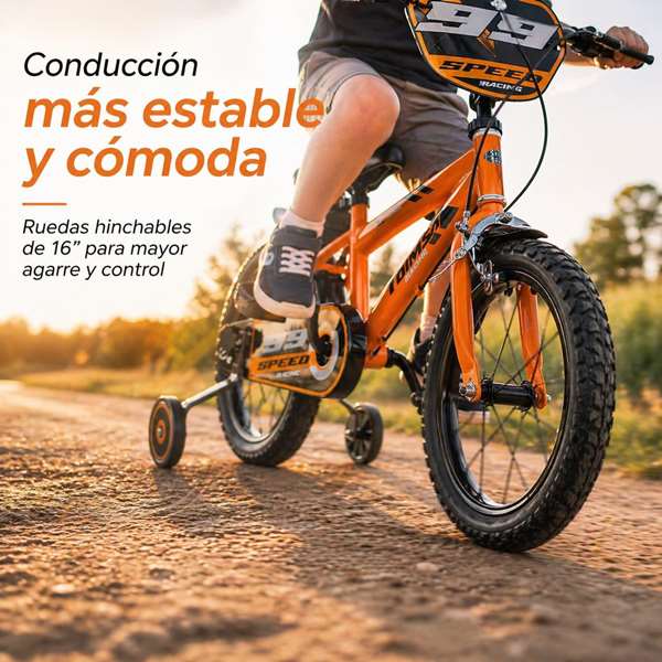 Toimsa Bicicleta 16 pouces Speed Racing Toimsa Bicicleta 16 pouces Speed Racing