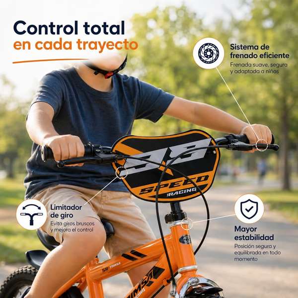 Toimsa Bicicleta 16 pouces Speed Racing Toimsa Bicicleta 16 pouces Speed Racing