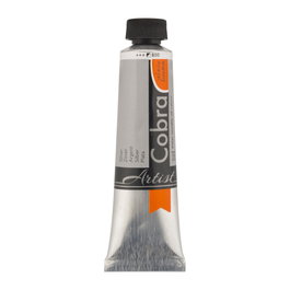 Cobra Peinture à l'huile Cobra Artist Color Argent 800, 40 ml