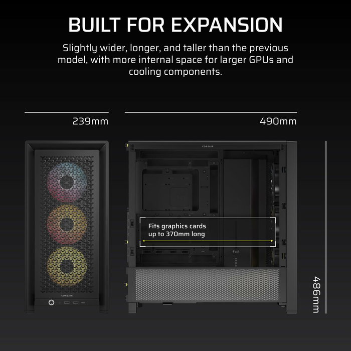Corsair Frame 4000D RS ARGB Noir