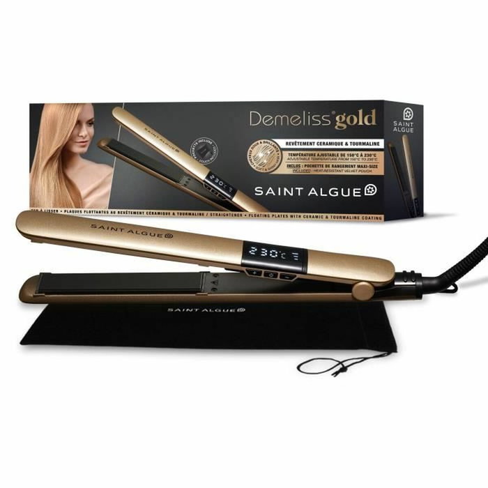 Saint Algue Demeliss GOLD Lisseur 2 en 1 Noir et Doré