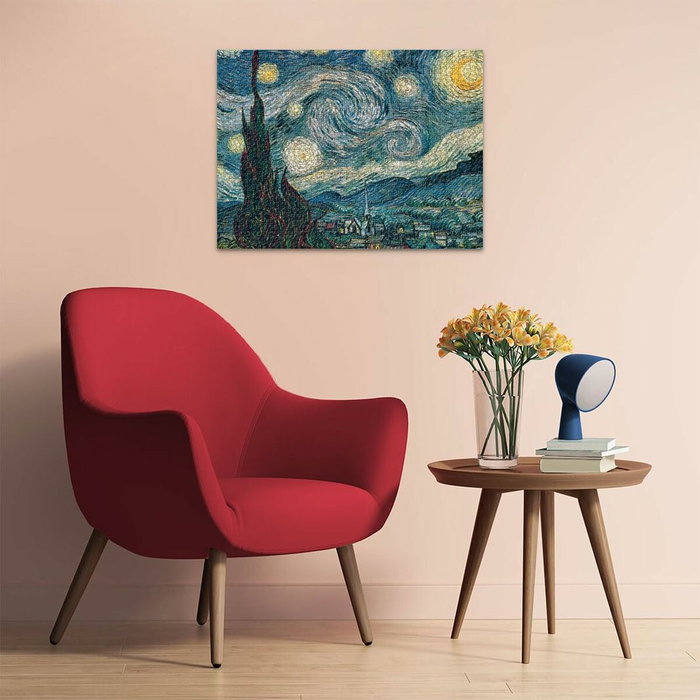 Ravensburger Puzzle 1500 pièces Vincent Van Gogh: La Nuit Étoilée (80x60cm) inevitable Ravensburger Puzzle 1500 pièces Vincent Van Gogh: La Nuit Étoilée (80x60cm) inevitable