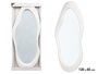 Giftdecor Miroir en plastique blanc 120 cm